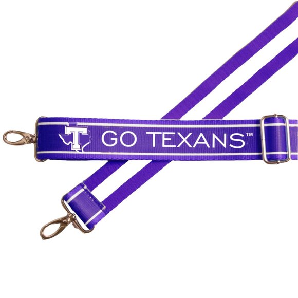 TARLETON - Licensed - Go Texans | Game Day | Clear Purse | Adjustable Strap - Picture 2 of 8